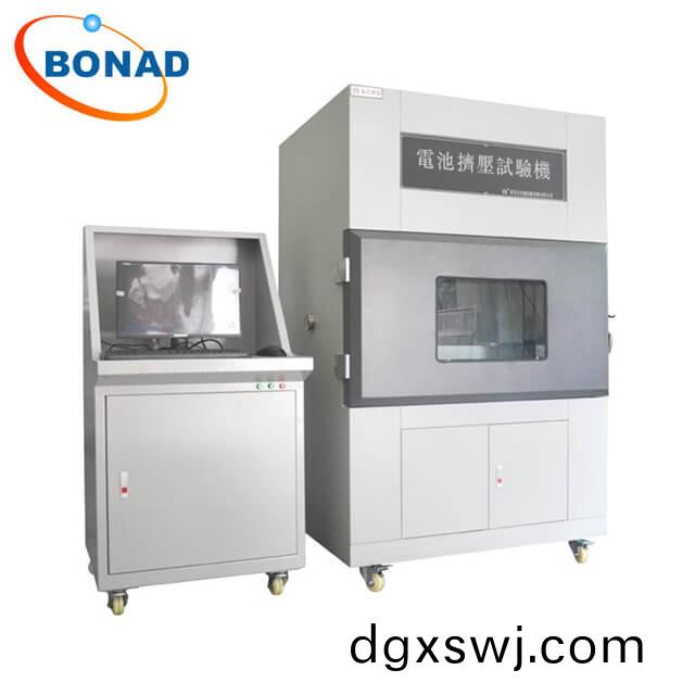 Battery extrusion test equipment with servo computer