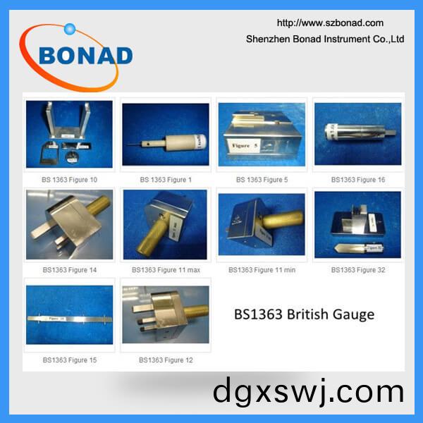 BS1363-2 British Standard Plugs and socket gauges